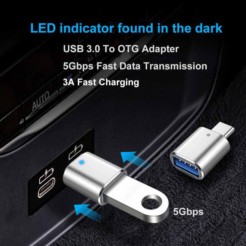 Enhance Your Tech Life: High-Speed, Compact USB C to USB 3.0 Adapter - Connect, Transfer, and Charge with Ease!