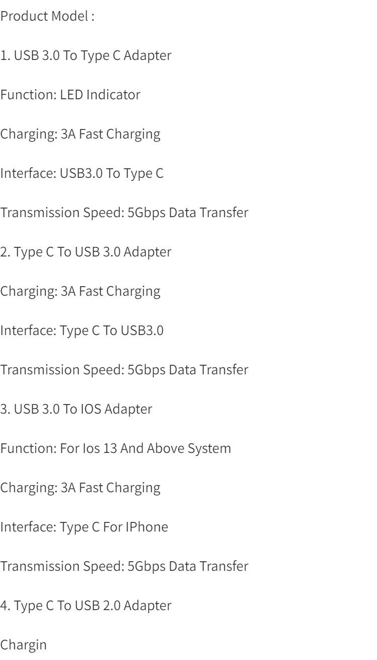 Enhance Your Tech Life: High-Speed, Compact USB C to USB 3.0 Adapter - Connect, Transfer, and Charge with Ease!