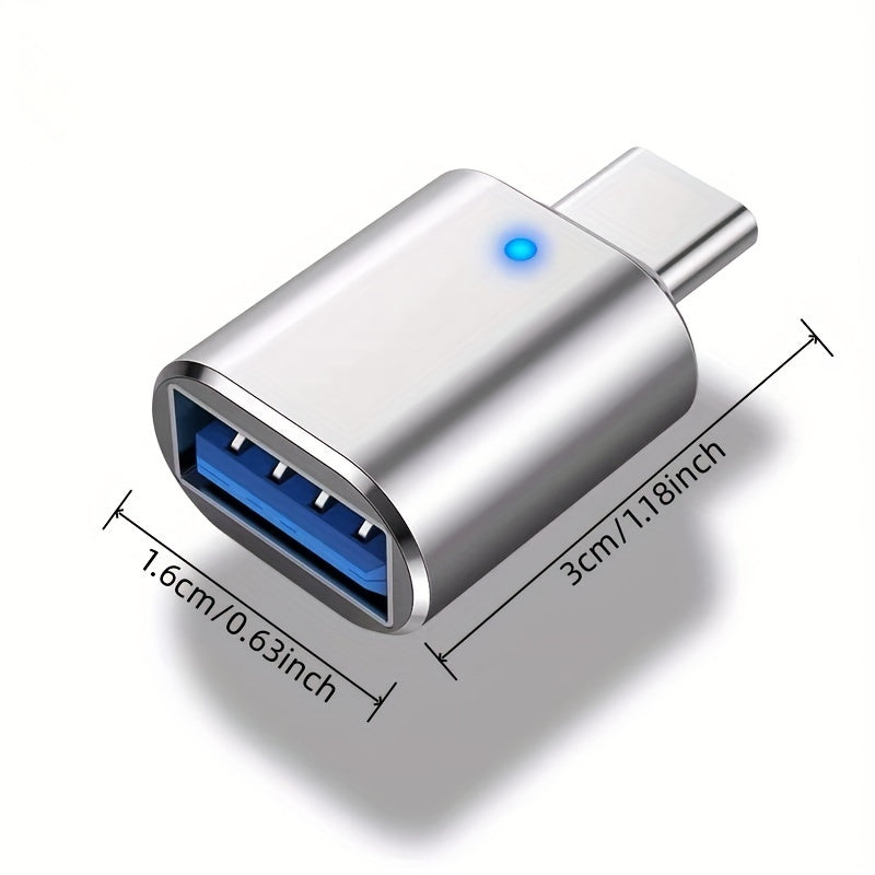 Enhance Your Tech Life: High-Speed, Compact USB C to USB 3.0 Adapter - Connect, Transfer, and Charge with Ease!