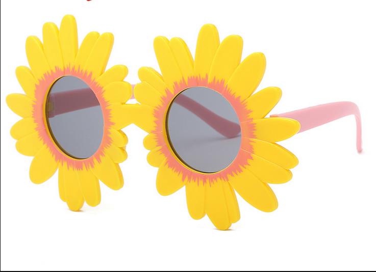 New Fashion Infant Baby Sunflower Sunglasses Shades Classic Vintage