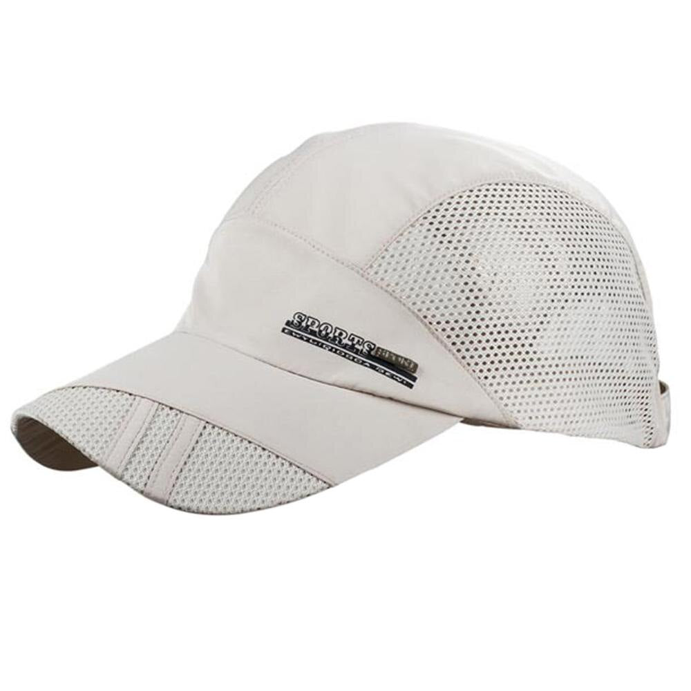 Summer Outdoor Sport Baseball Hat Running Visor Cap Hot Popular New Cool Quick Dry Mesh Cap