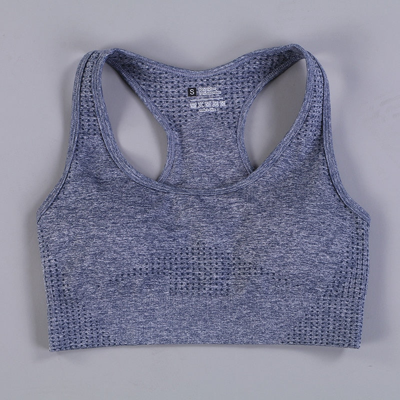 2/3PCS Seamless Yoga Set Workout Sportswear Gym Clothing Fitness Long Sleeve Crop Top High Waist Leggings Sports Suit