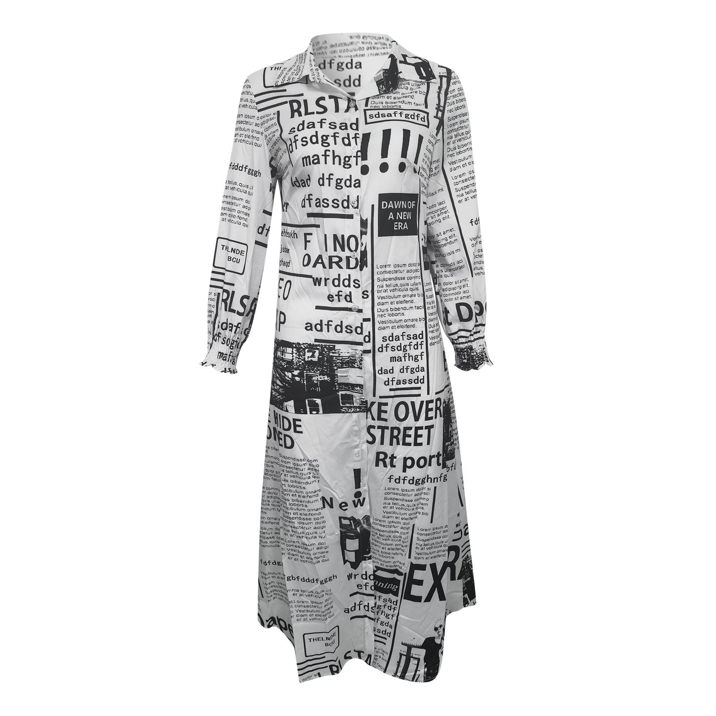 Women Stripe print Long Shirt Dress Fashion Boho Beach Button Big Maxi Dress New Oversized