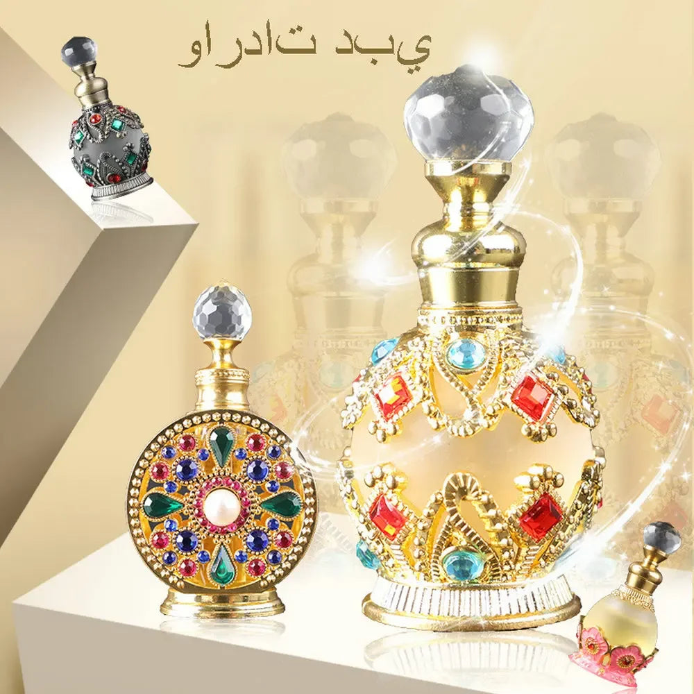 Dubai Perfume Essential Oil 15ML Cologne Long lasting Fragrance Fresh Desert Flower Arabian Pheromon Eau De Parfum