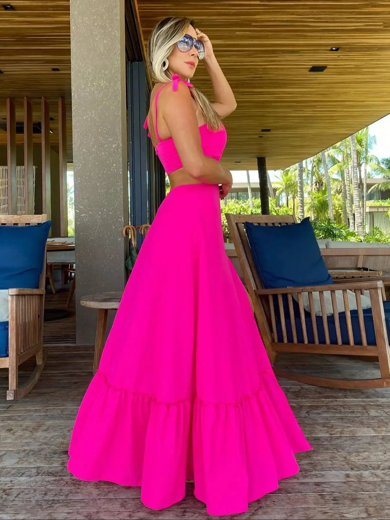 Dresses Summer Tank Top Woman Clothing Beach Dress Casual Elegant And Pretty
