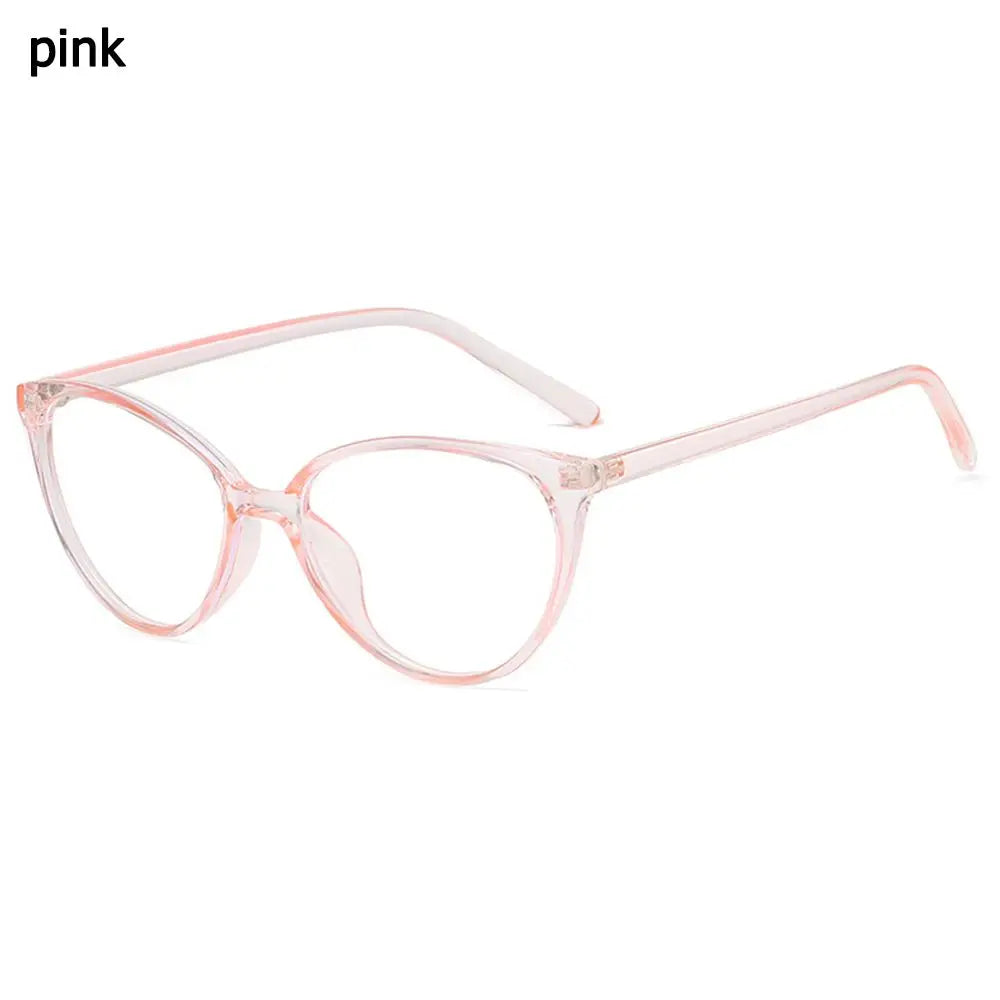 Anti Blue Light Computer Reading Glasses Fashion Round Frame Eyeglasses High Definition Eyewear