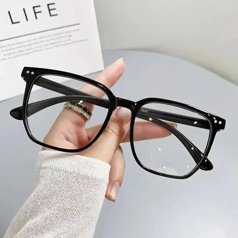 Round Eyewear Transparent Computer Glasses Frame Anti Blue Light Blocking Glasses Optical Spectacle Eyeglass
