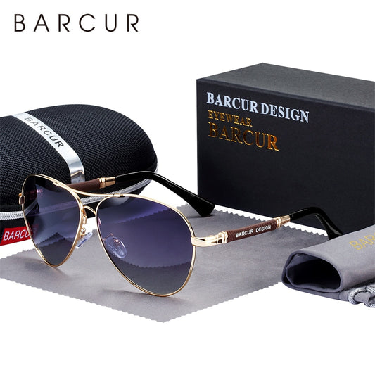 Titanium Alloy Sunglasses Polarized Sun Glasses Women Pilot Gradient Eyewear Mirror Shades