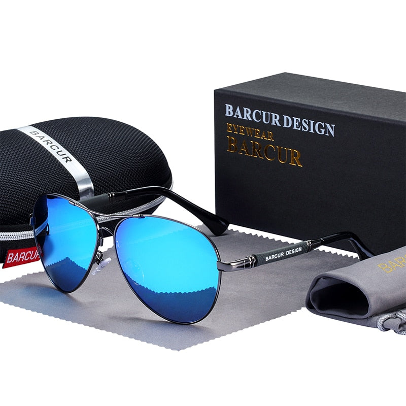 Titanium Alloy Sunglasses Polarized Sun Glasses Women Pilot Gradient Eyewear Mirror Shades