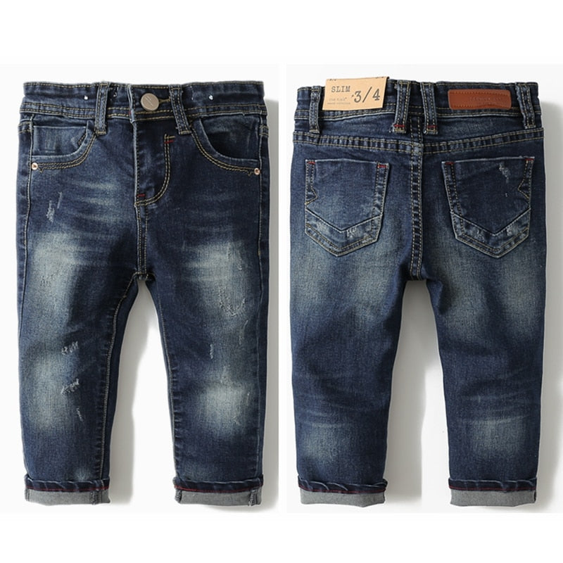 Kids Jeans Children Pants Denim Trousers