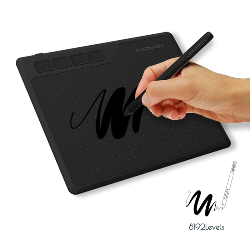 Digital Graphic Tablet for Drawing Painting Game Pen Tablet Support Android/Windows/Mac OS