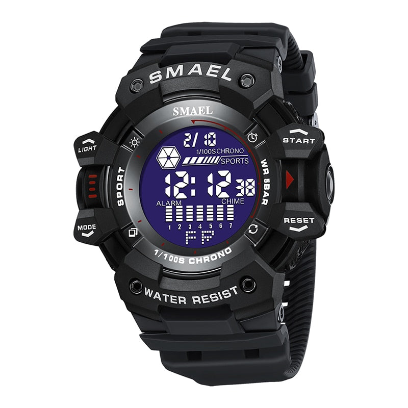 Water resistant Sport Military Watch Digital