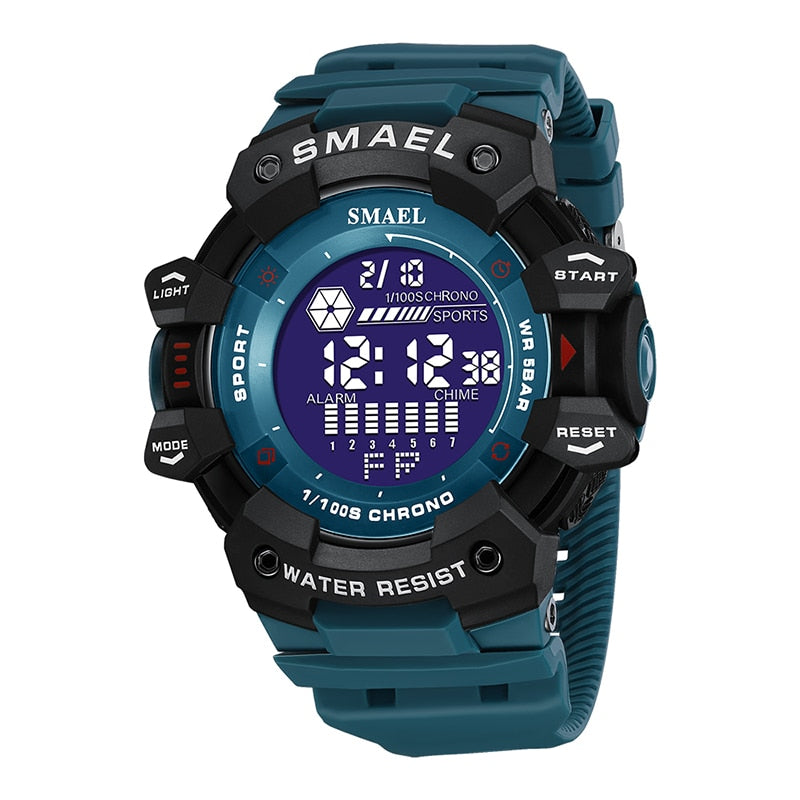 Water resistant Sport Military Watch Digital