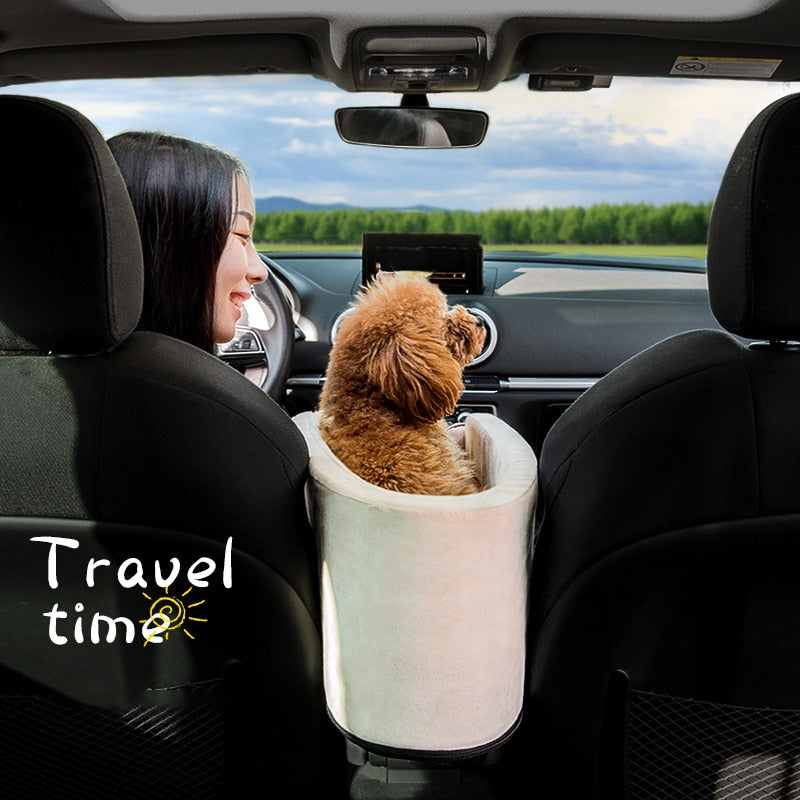 Portable pet Bed Travel Car Safety Pet Seat Transport pet Carrier Protector For Small pets