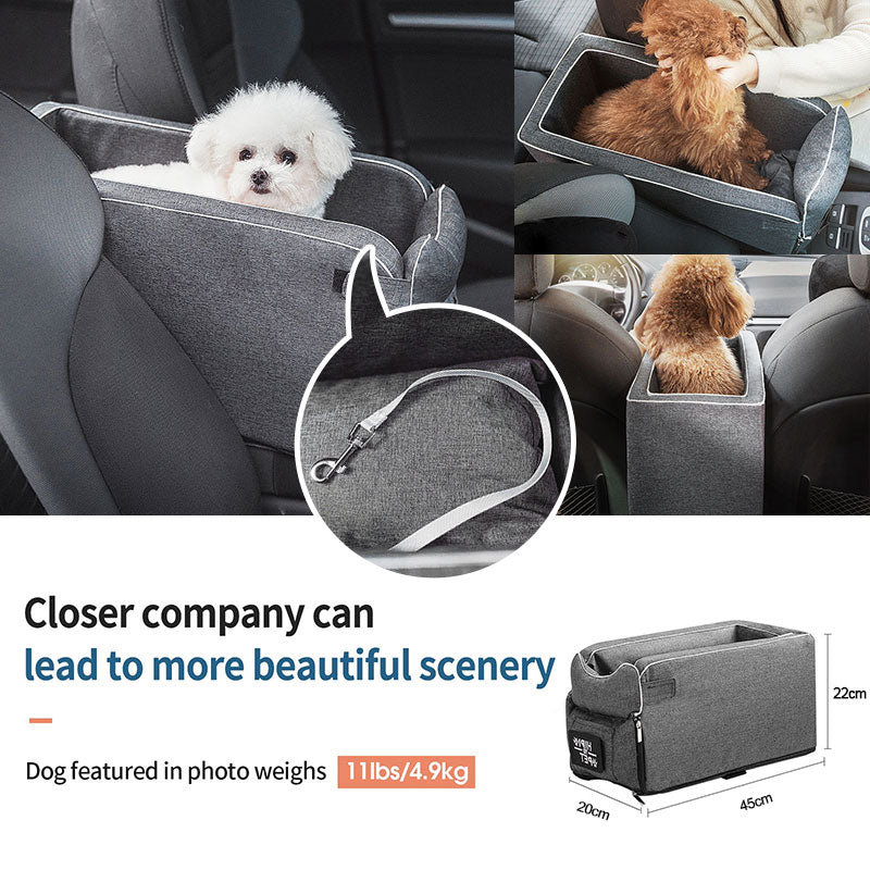 Portable pet Bed Travel Car Safety Pet Seat Transport pet Carrier Protector For Small pets