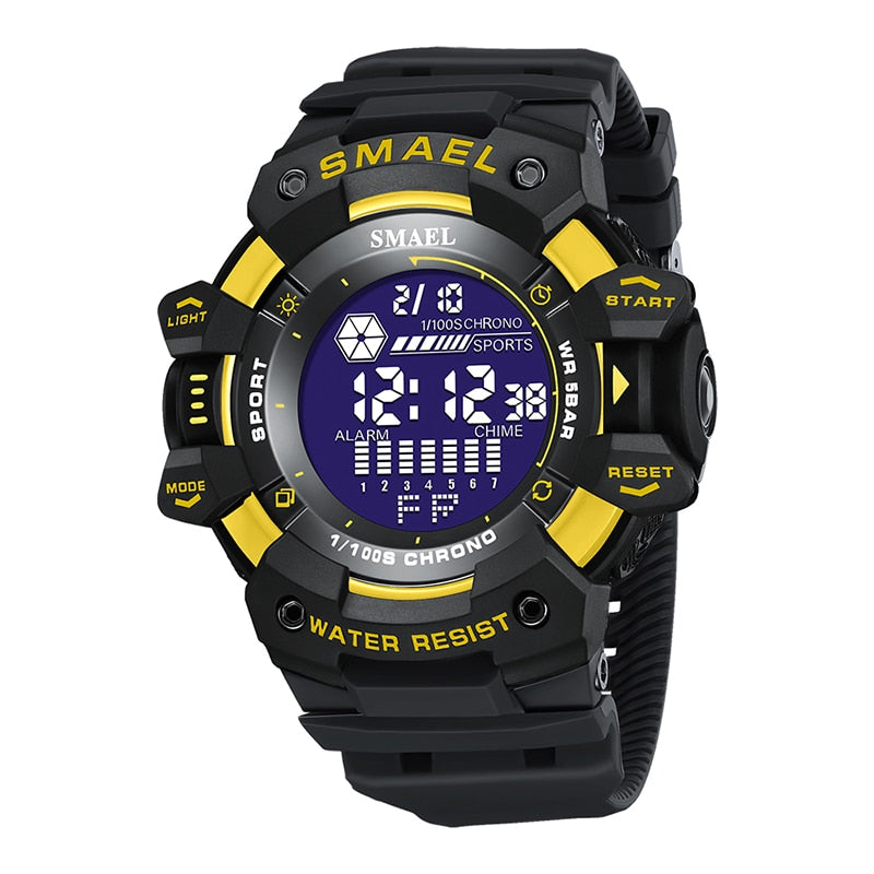 Water resistant Sport Military Watch Digital