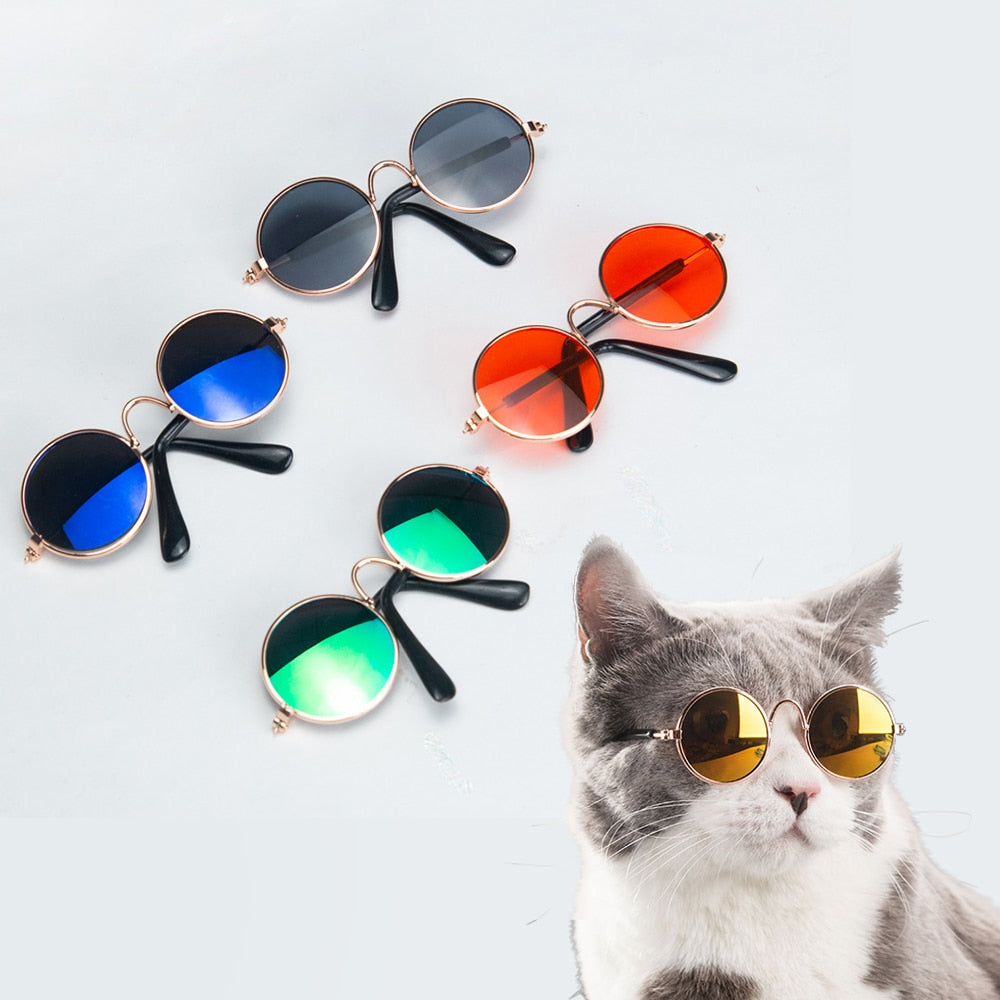 Lovely Pet Glasses Reflection Eye Wear Glasses Photos Props Pet Accessories