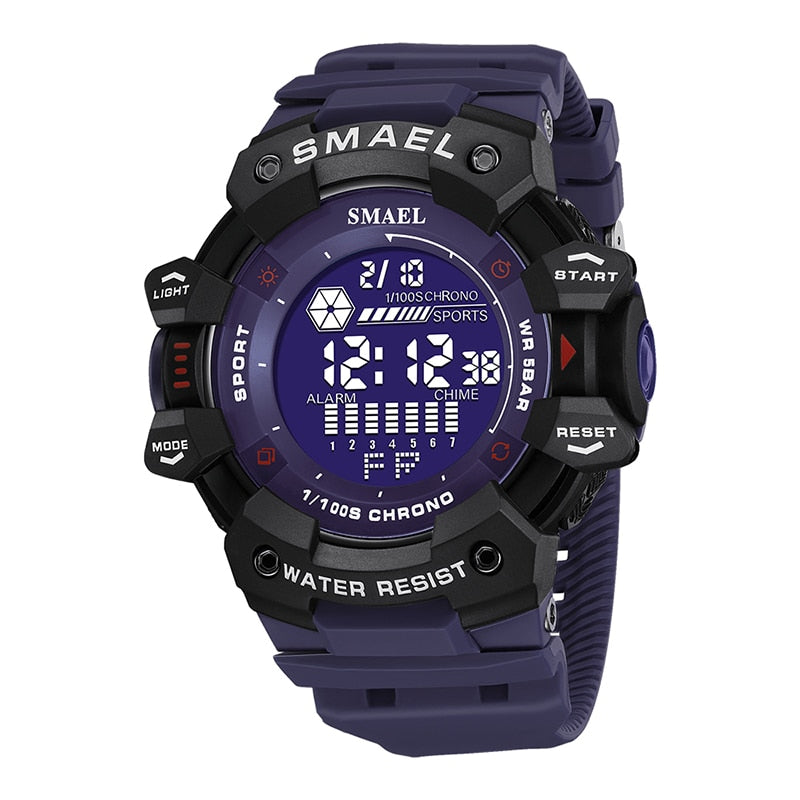 Water resistant Sport Military Watch Digital