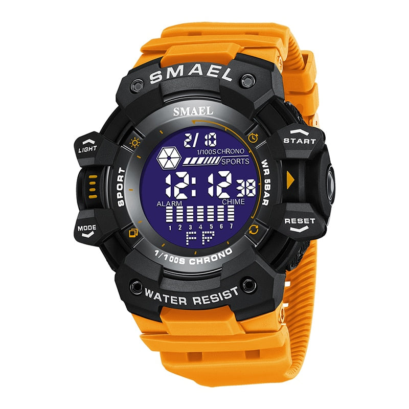 Water resistant Sport Military Watch Digital