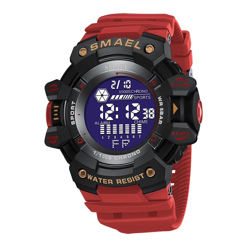 Water resistant Sport Military Watch Digital